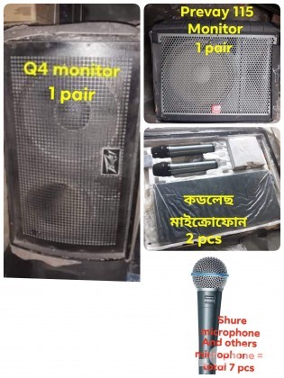 Sound system full setup (stage program)